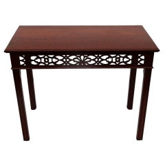 Konsolen-Sofatisch Chippendale Fretwork  von Bartley