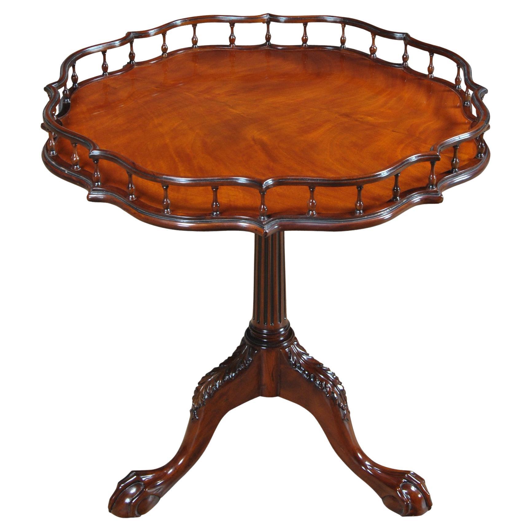 Chippendale Gallery Table For Sale