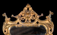 Chippendale George III Gilt Wall Mirror