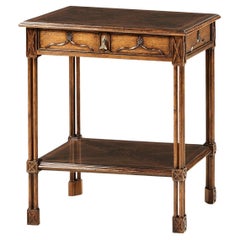 Chippendale Gothic Side Table