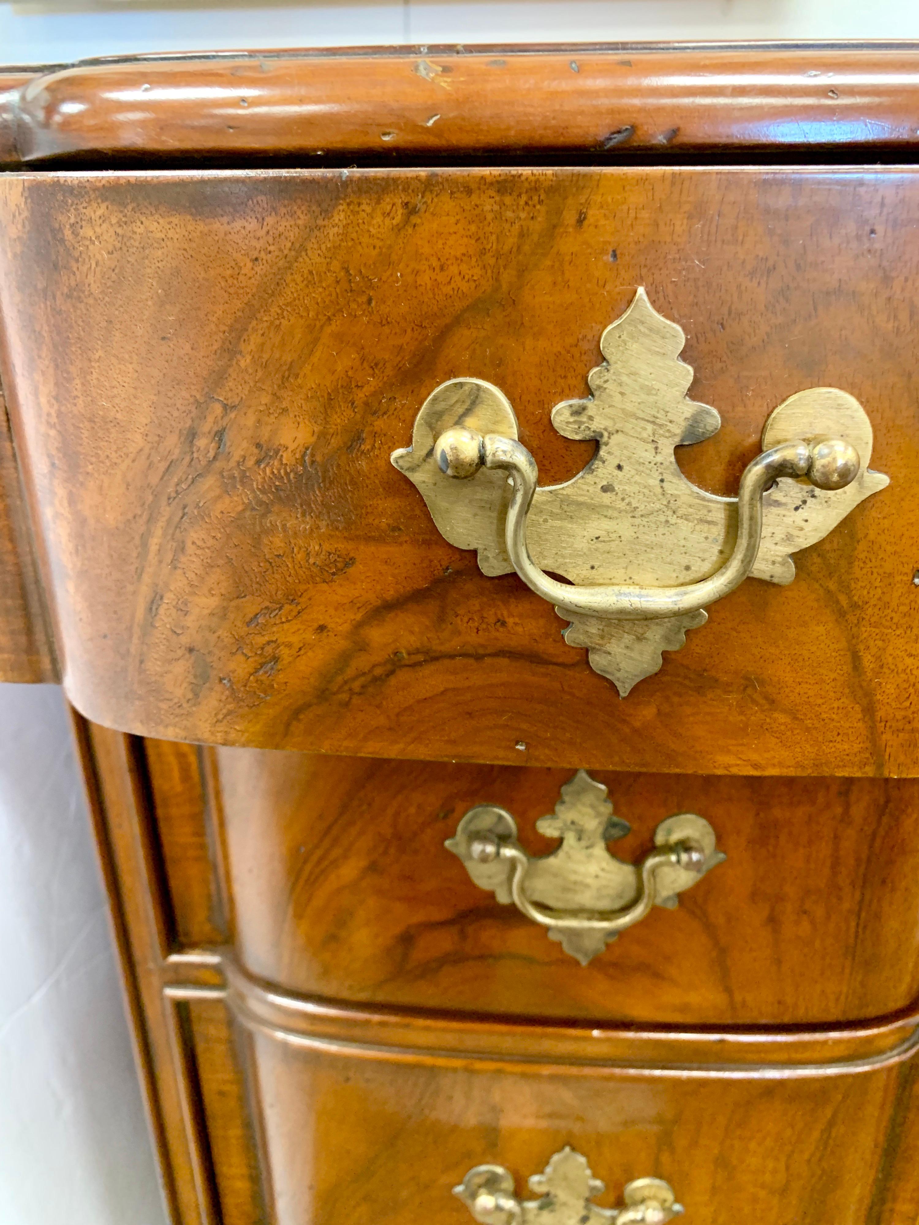 Chippendale Mahogany Block Front Chest of Drawers Chest Commode 3