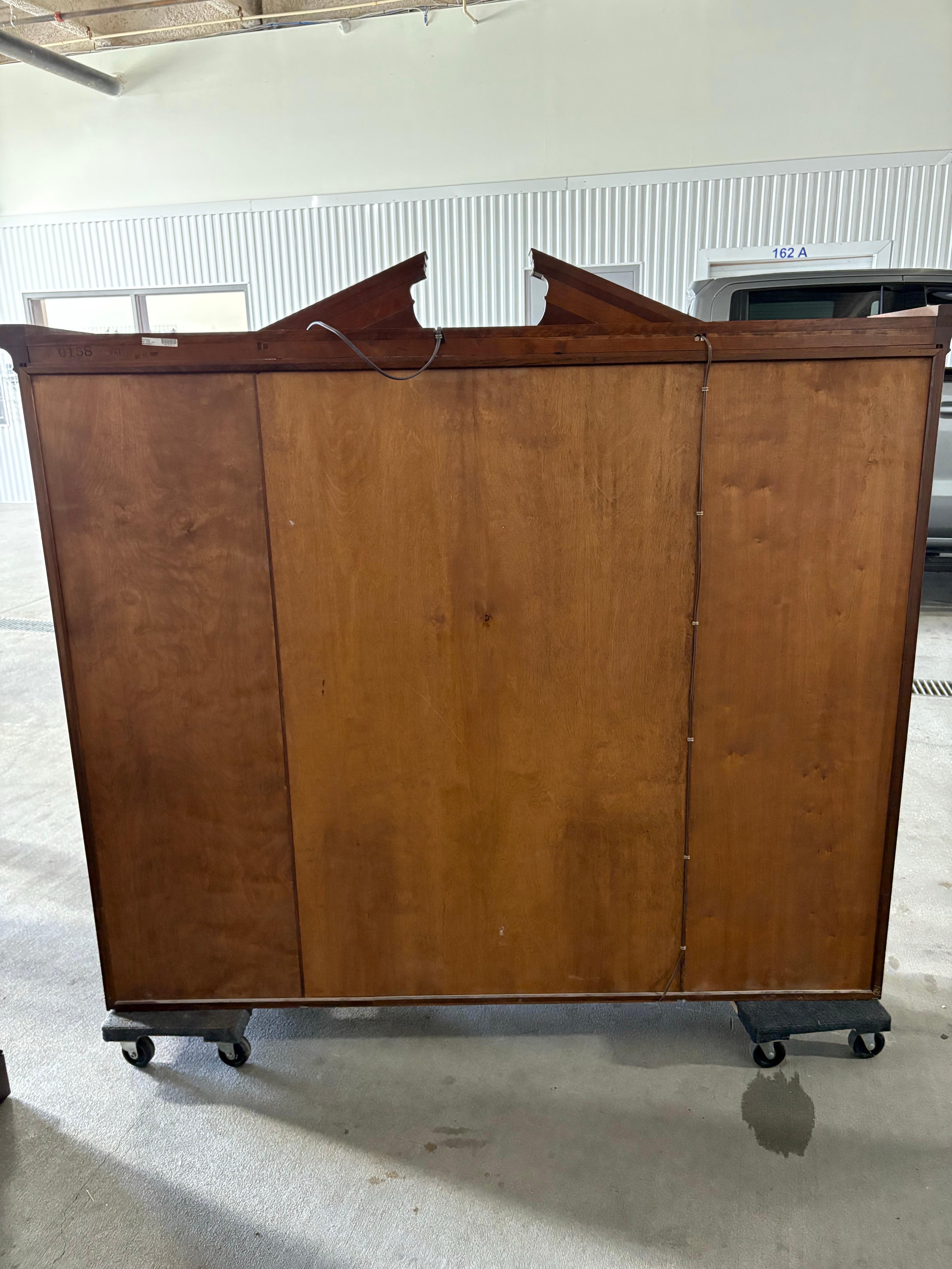 Chippendale Breakfront in mogano di Stickley, 20