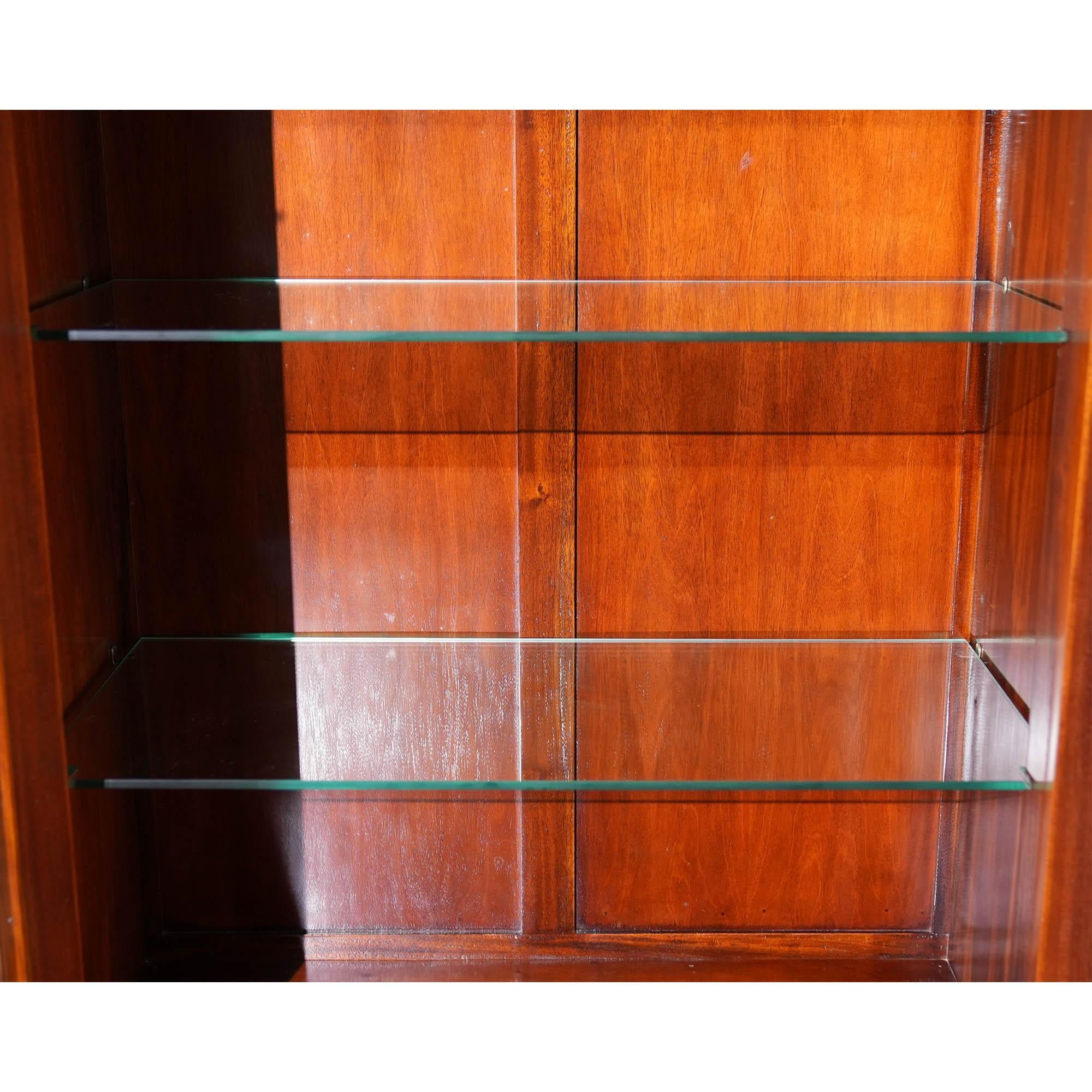 Chippendale Mahogany Breakfront For Sale 9
