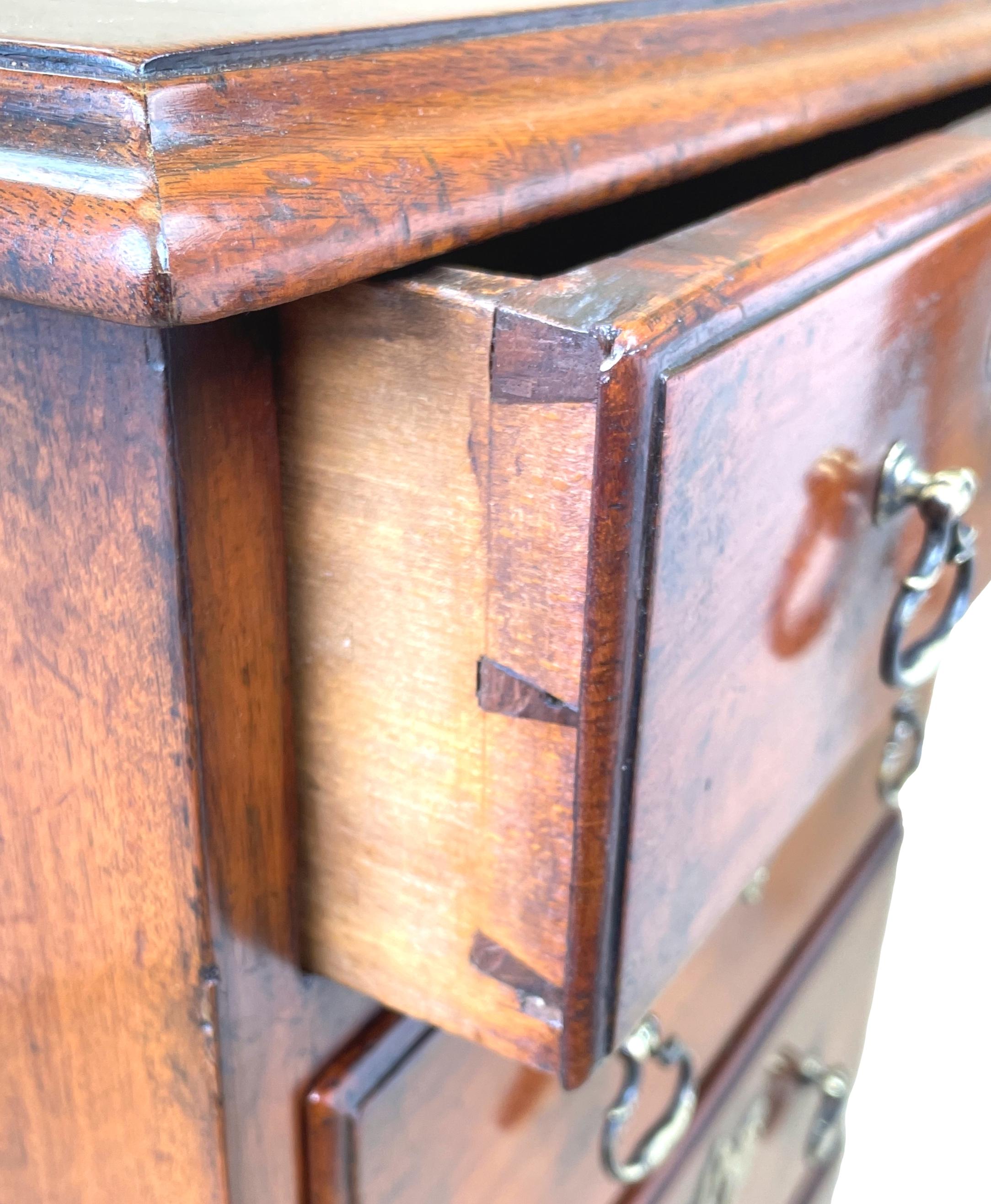 English Chippendale Mahogany Childs Chest