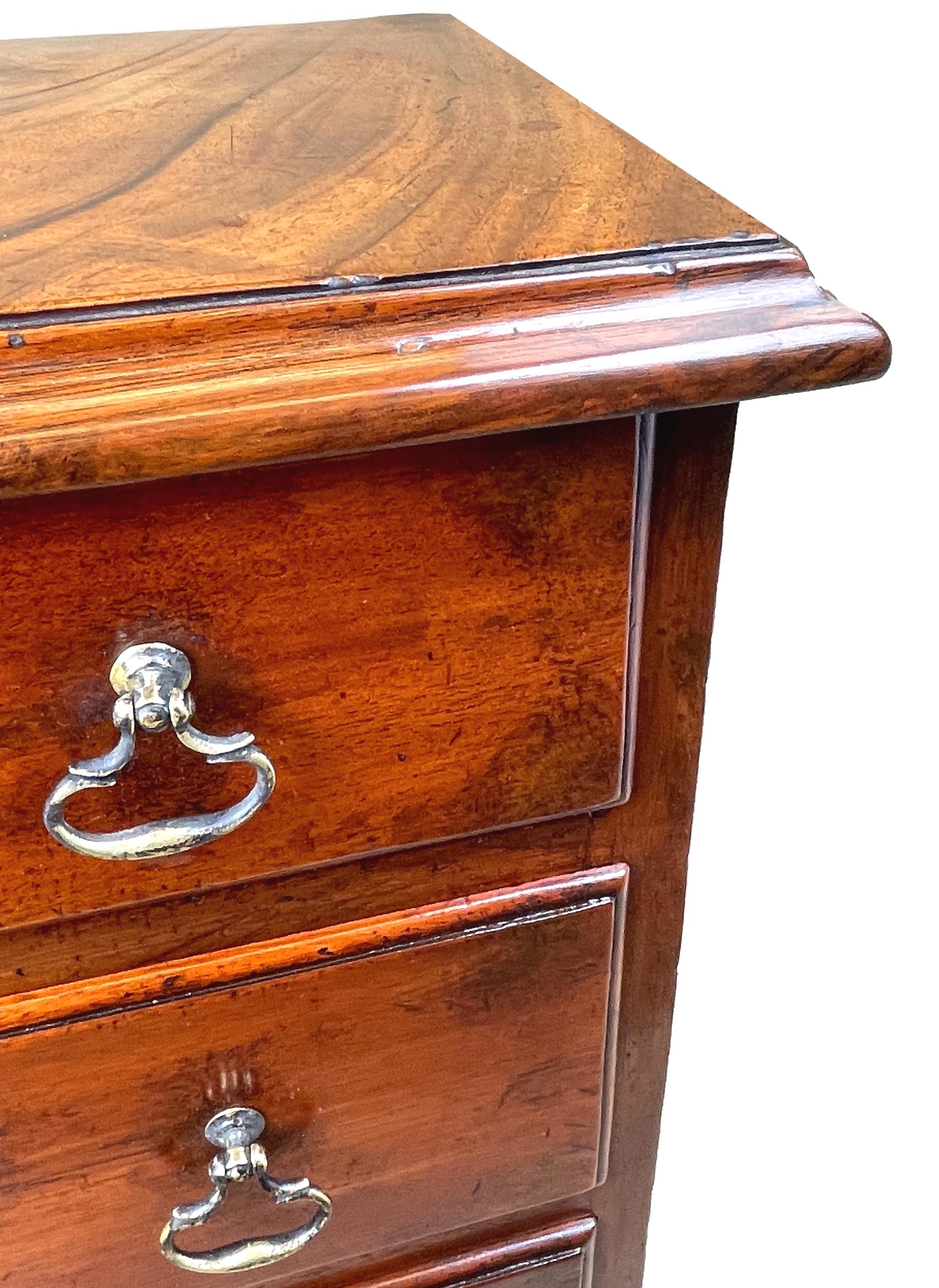 Chippendale Mahogany Childs Chest In Good Condition In Bedfordshire, GB