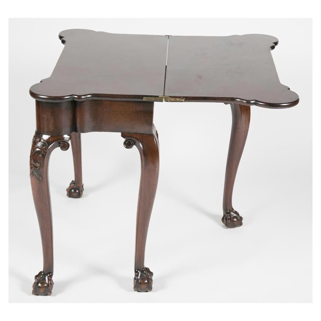 18th Century Chippendale Mahogany Game Table