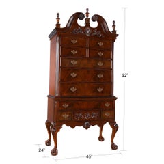 Chippendale Mahogany High Chest
