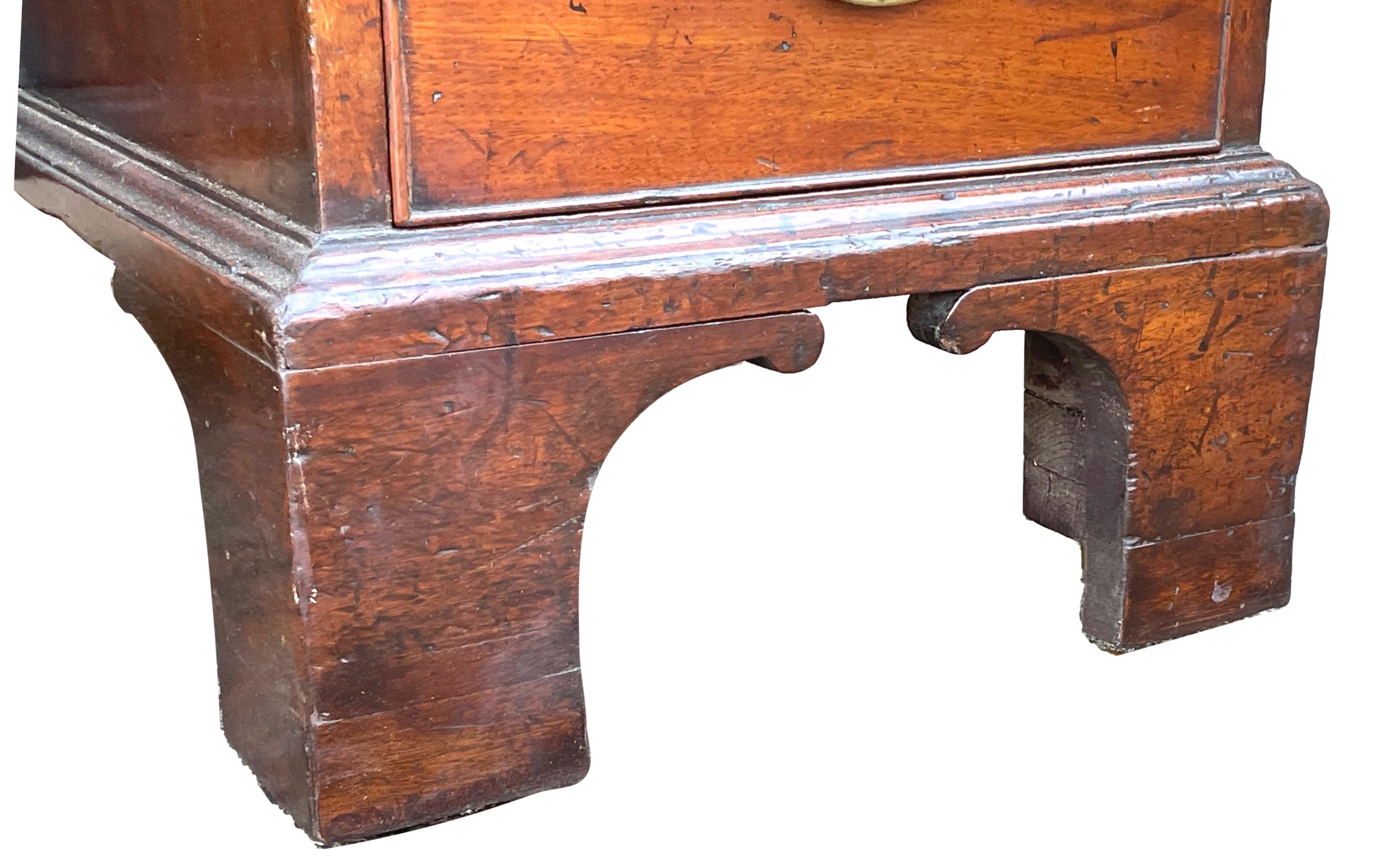 Chippendale Mahogany Library Desk 3