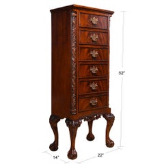 Chippendale Mahogany Lingerie Chest