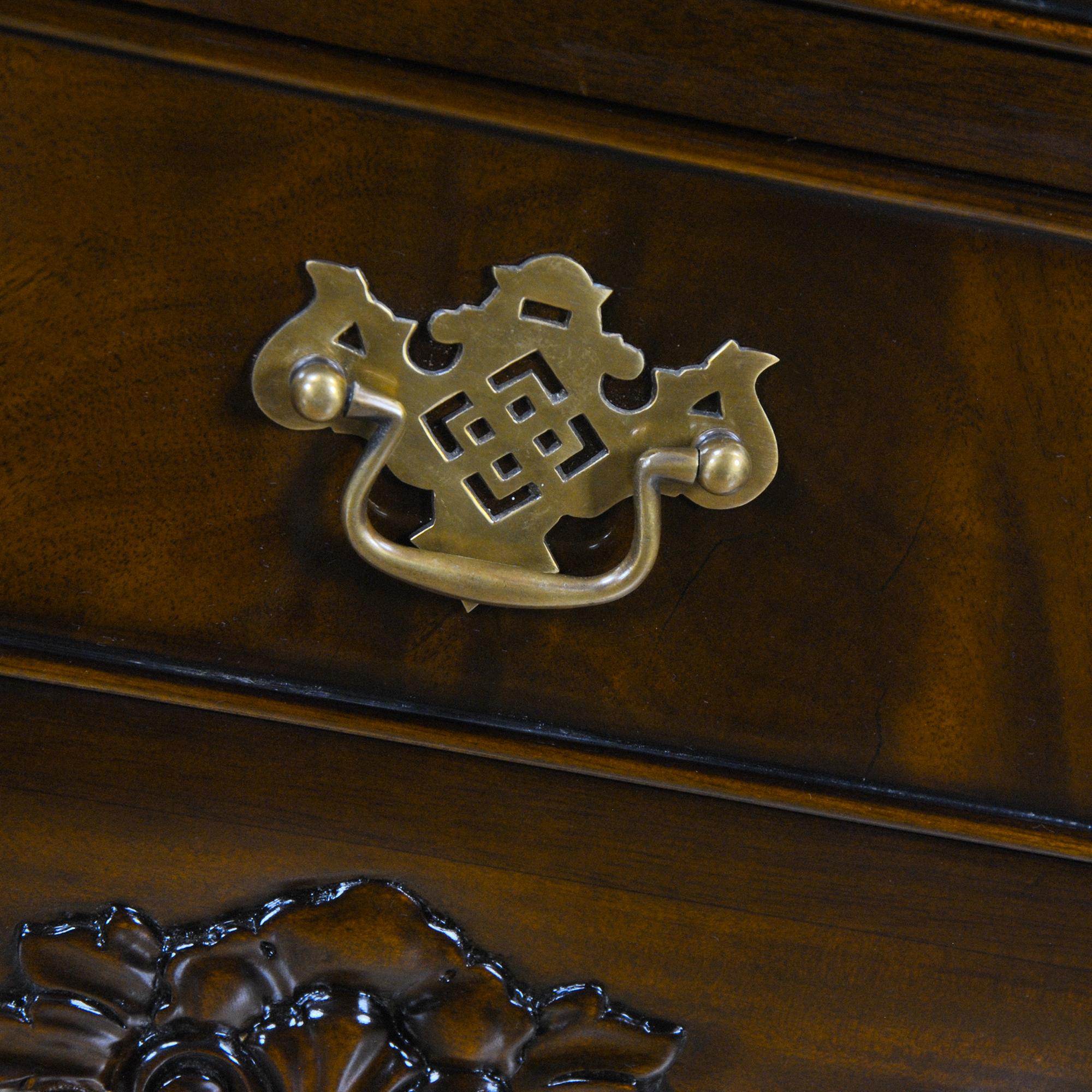 Chippendale Mahogany Nightstand For Sale 3