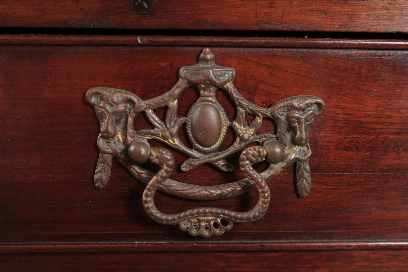 Chippendale Mahogany Slant Front Desk, circa 1770-1800 4