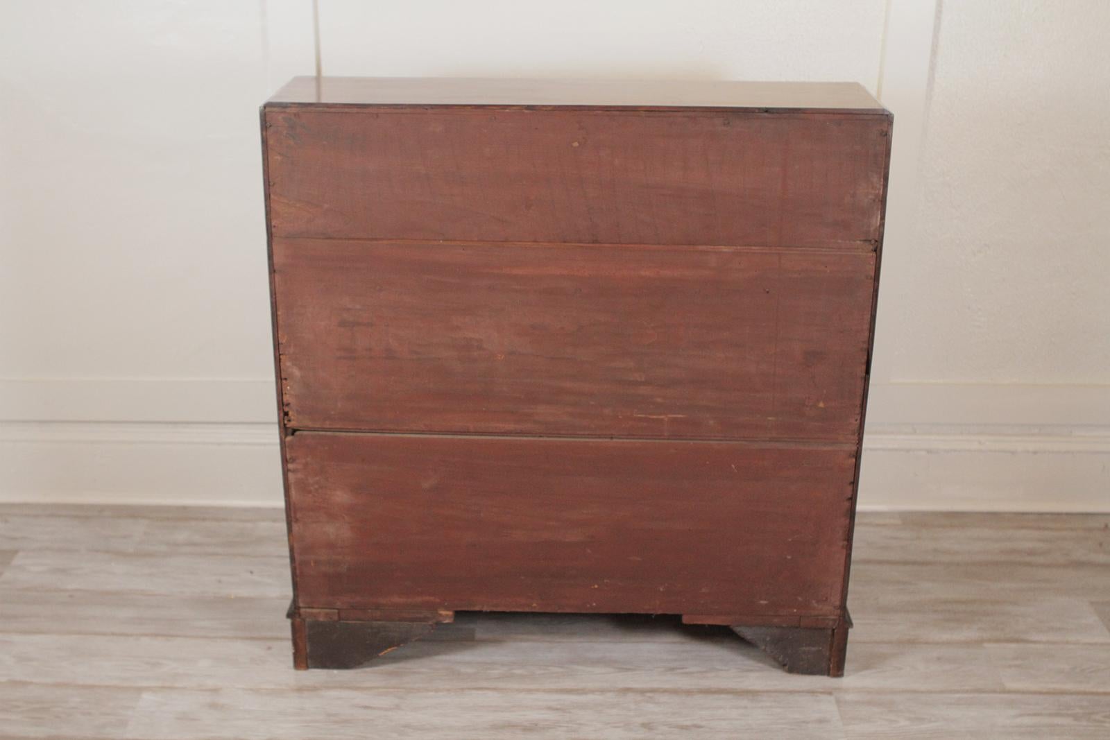 Chippendale Mahogany Slant Front Desk, circa 1770-1800 In Good Condition In Lambertville, NJ