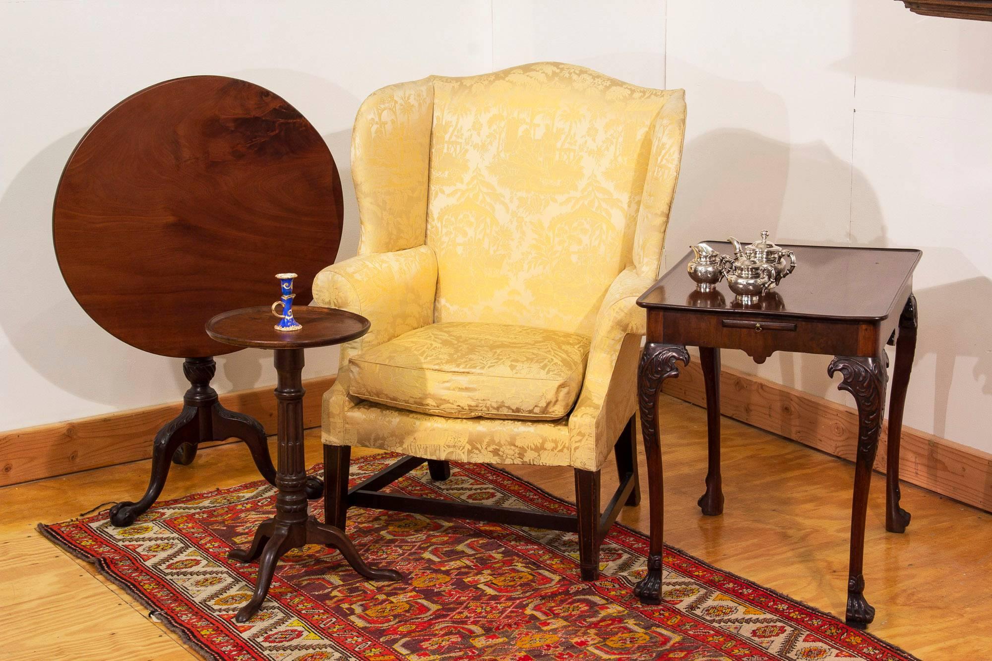 Chippendale Mahogany Tilt-Top Table with Pie Crust Top, England, circa 1780 For Sale 2