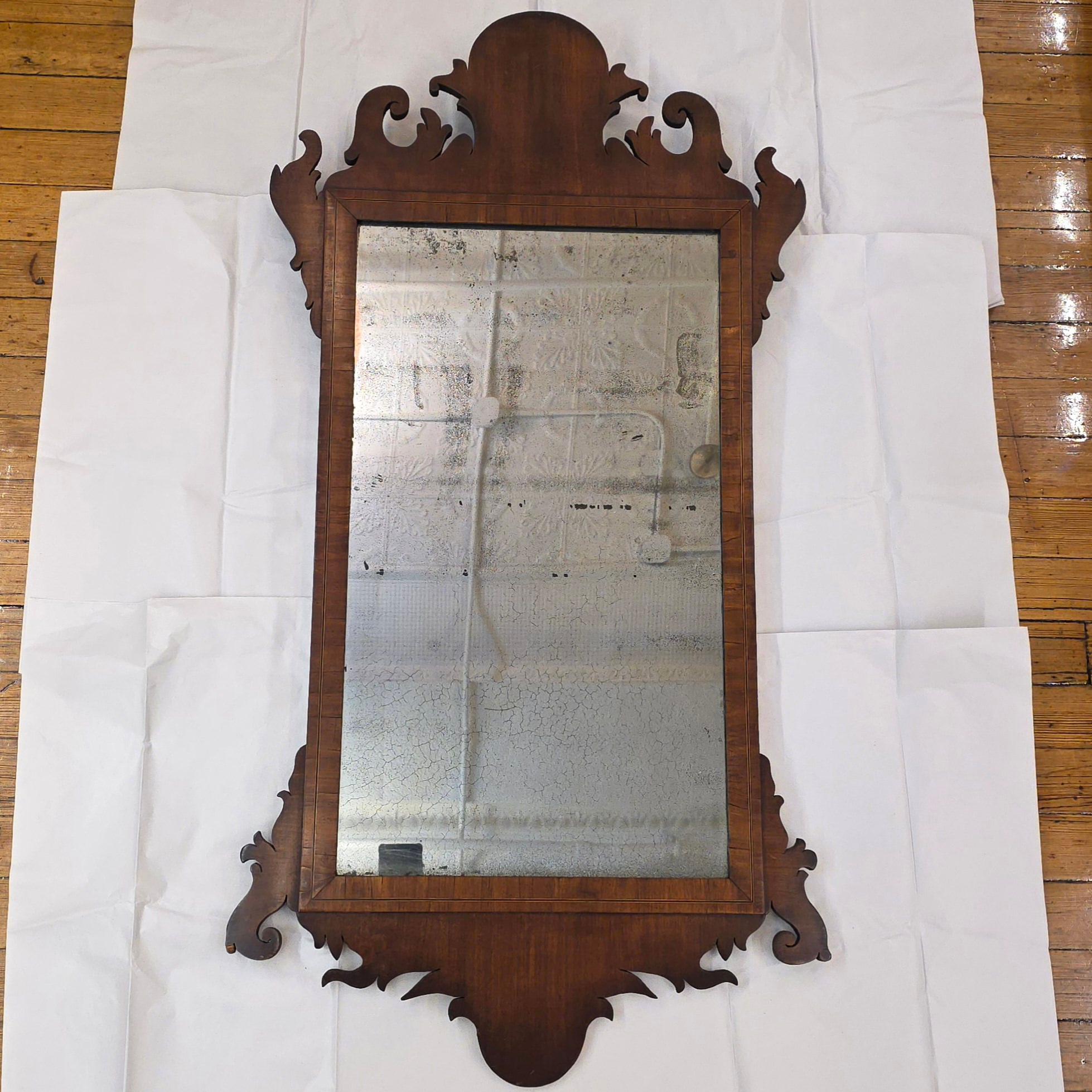 Miroir Chippendale américain 1750-1820 en vente 1