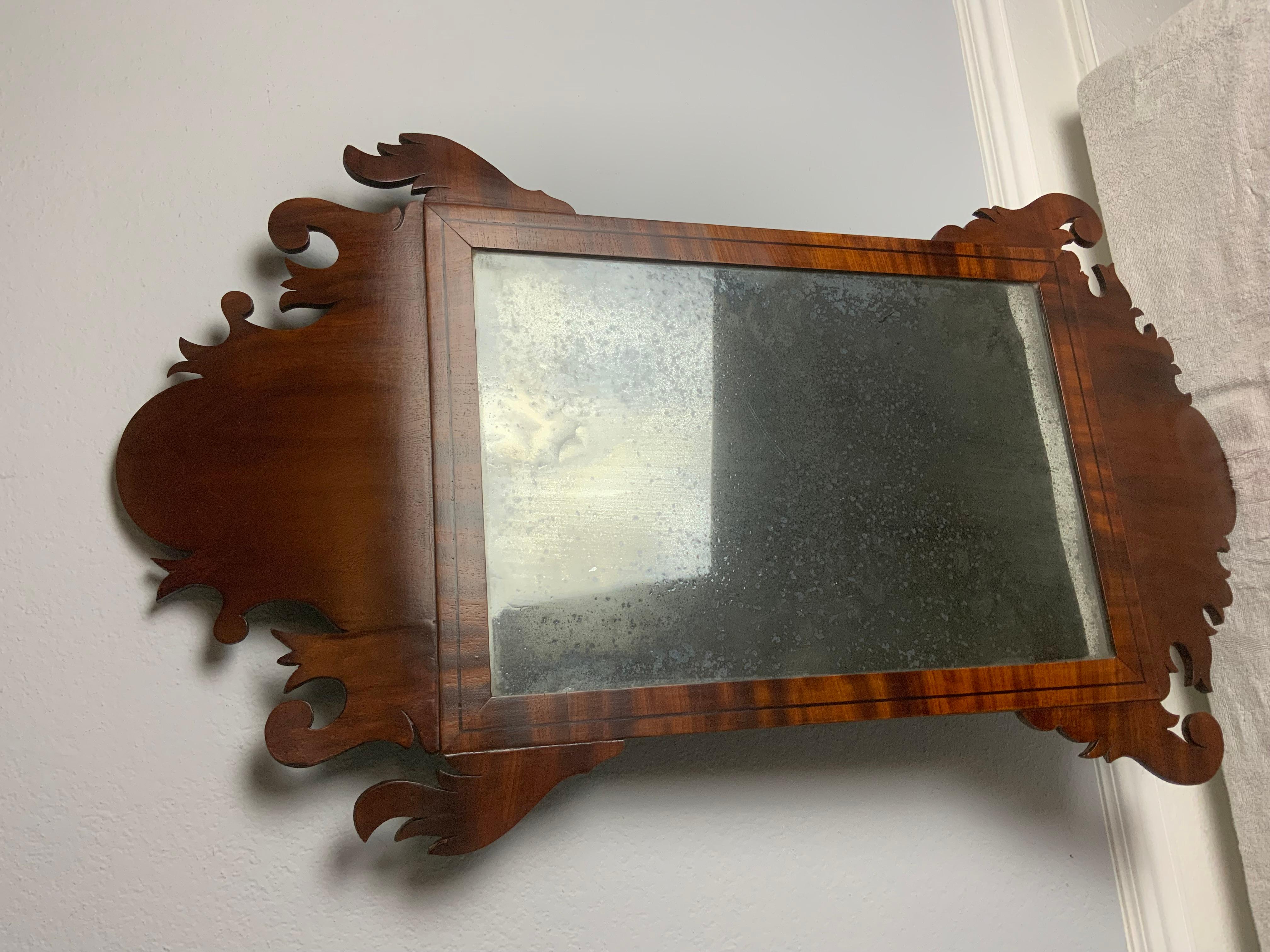 XVIII secolo Specchio Chippendale in vendita