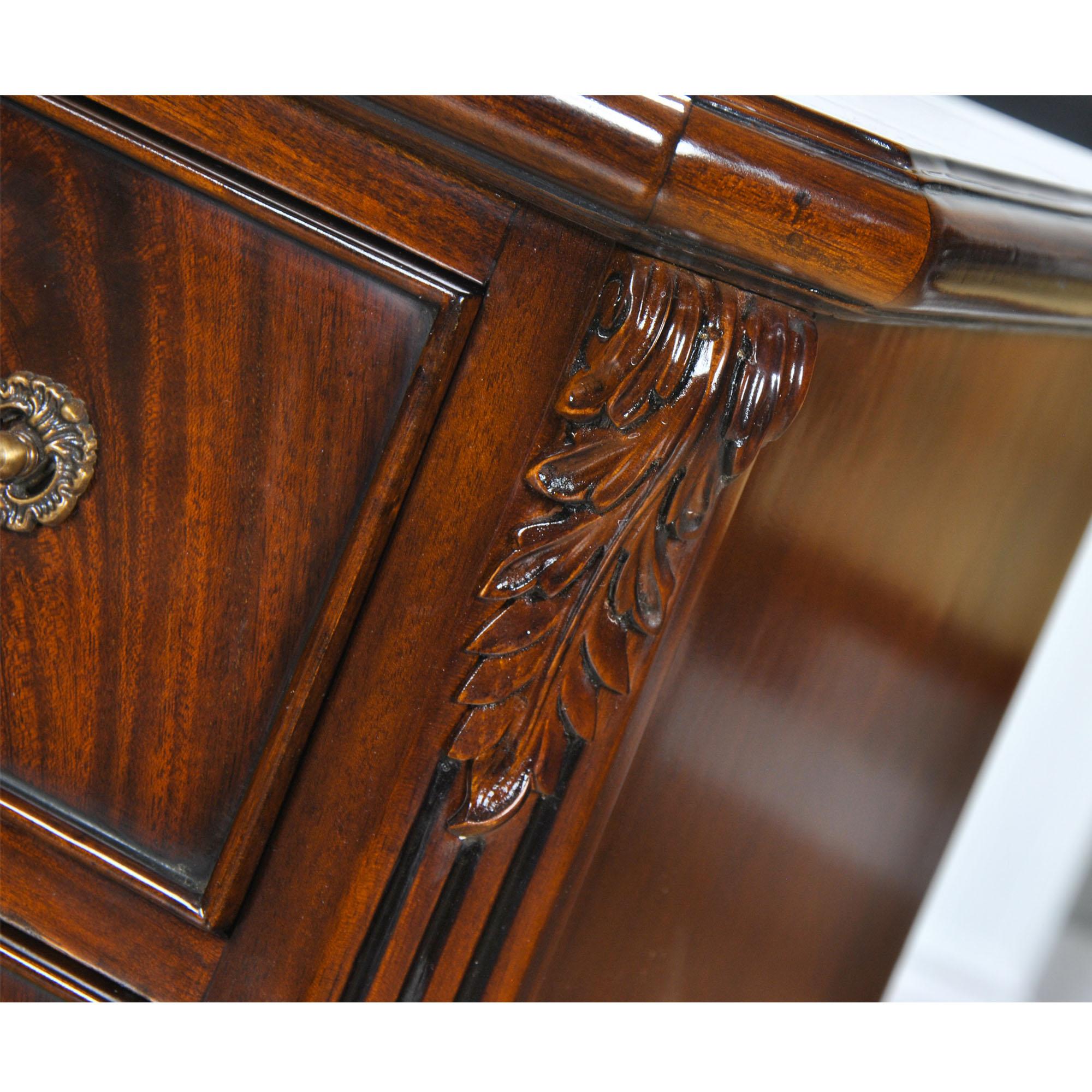 Mahogany Chippendale Night Stand For Sale