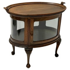 Armoire à thé Chippendale, années 1920