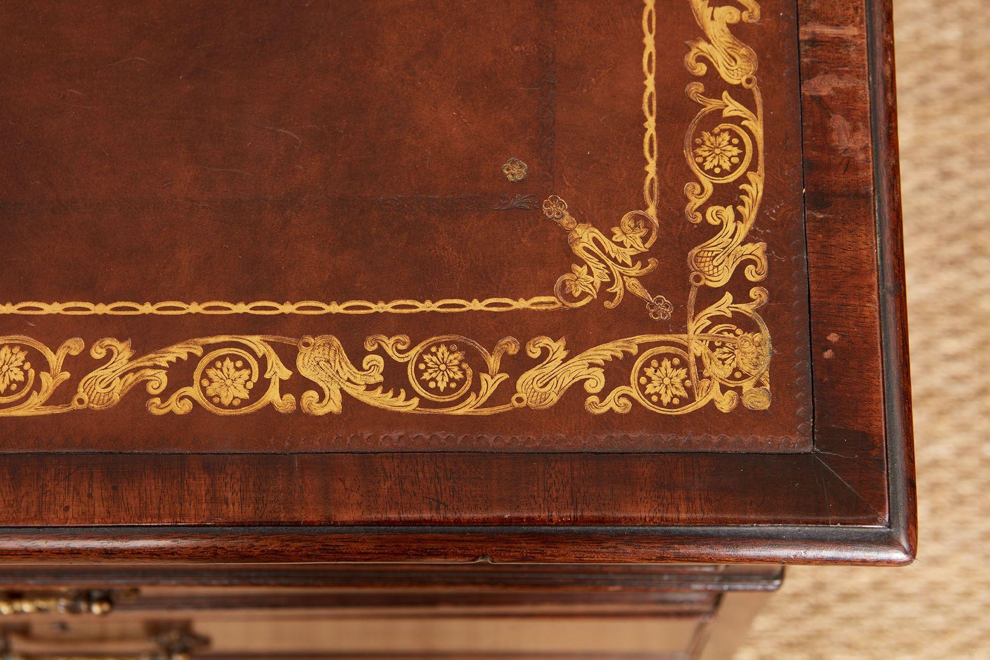 Chippendale Partners' Desk For Sale 3