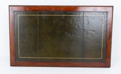 Chippendale Pedestal Desk Mahogany Writing Table