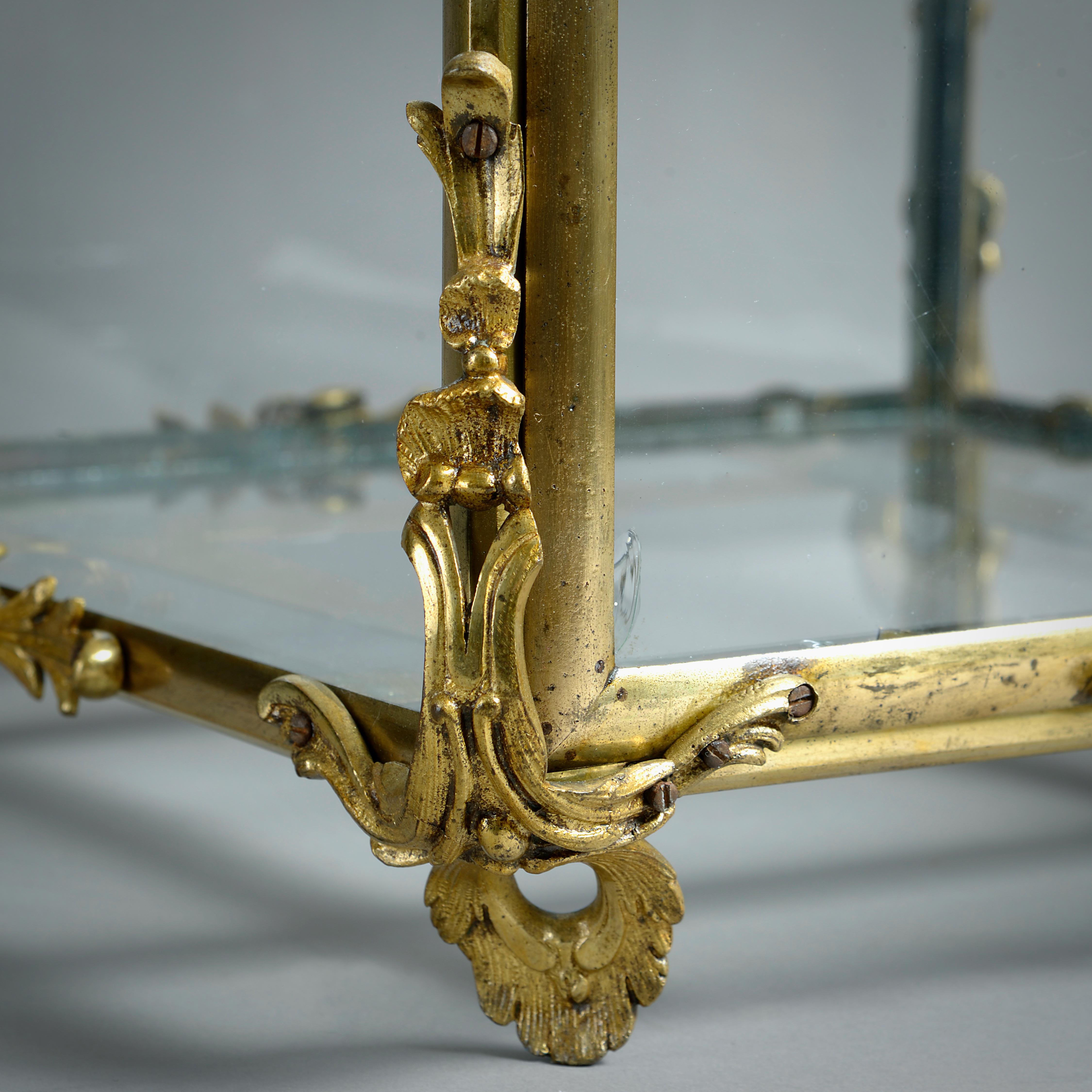 Chippendale Period Lacquered Brass Lantern For Sale 2
