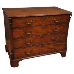 Antique Chippendale Period Mahogany Gentleman's Dressing Chest