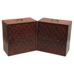 Chippendale Period Mahogany Medical Box