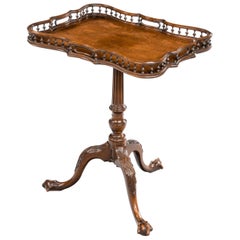 Chippendale Period Tripod Table