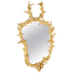 Chippendale Period Wall Mirror, 18th Century