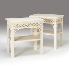 Chippendale Pierced Fret Pier Console