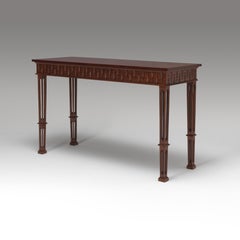 Chippendale Pierced Leg Console