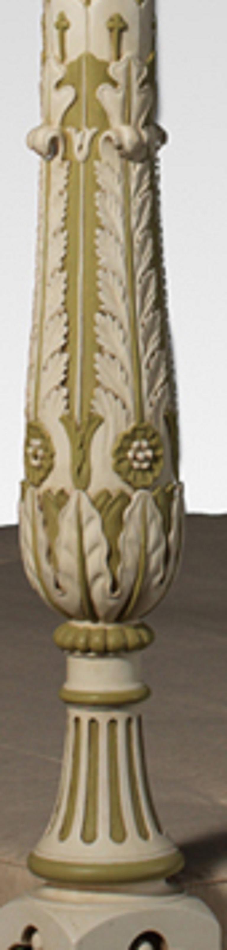 Britannico Letto Chippendale Plume in vendita