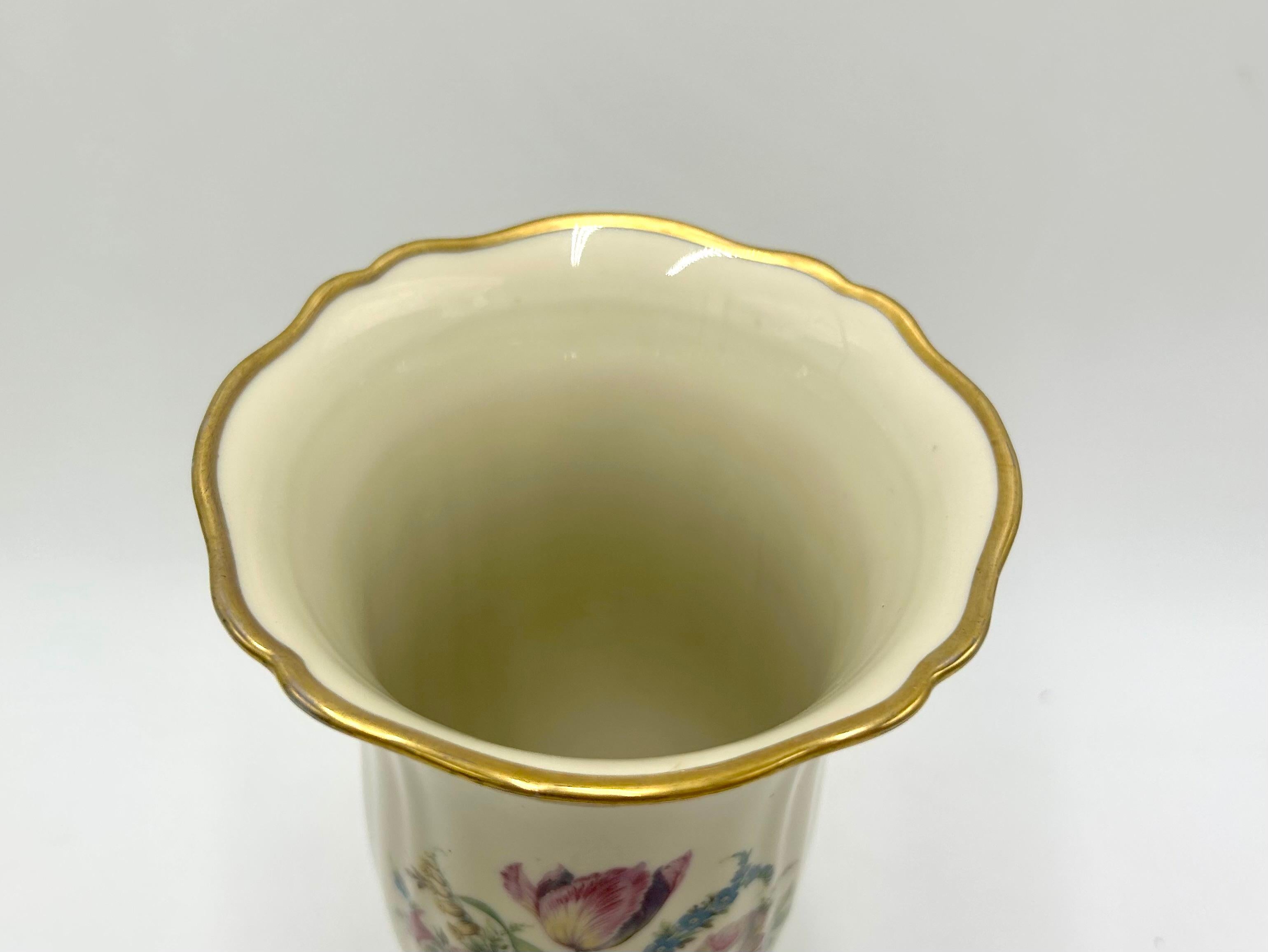 Chippendale Porcelain Vase, Rosenthal, Germany, 1942 In Good Condition In Chorzów, PL