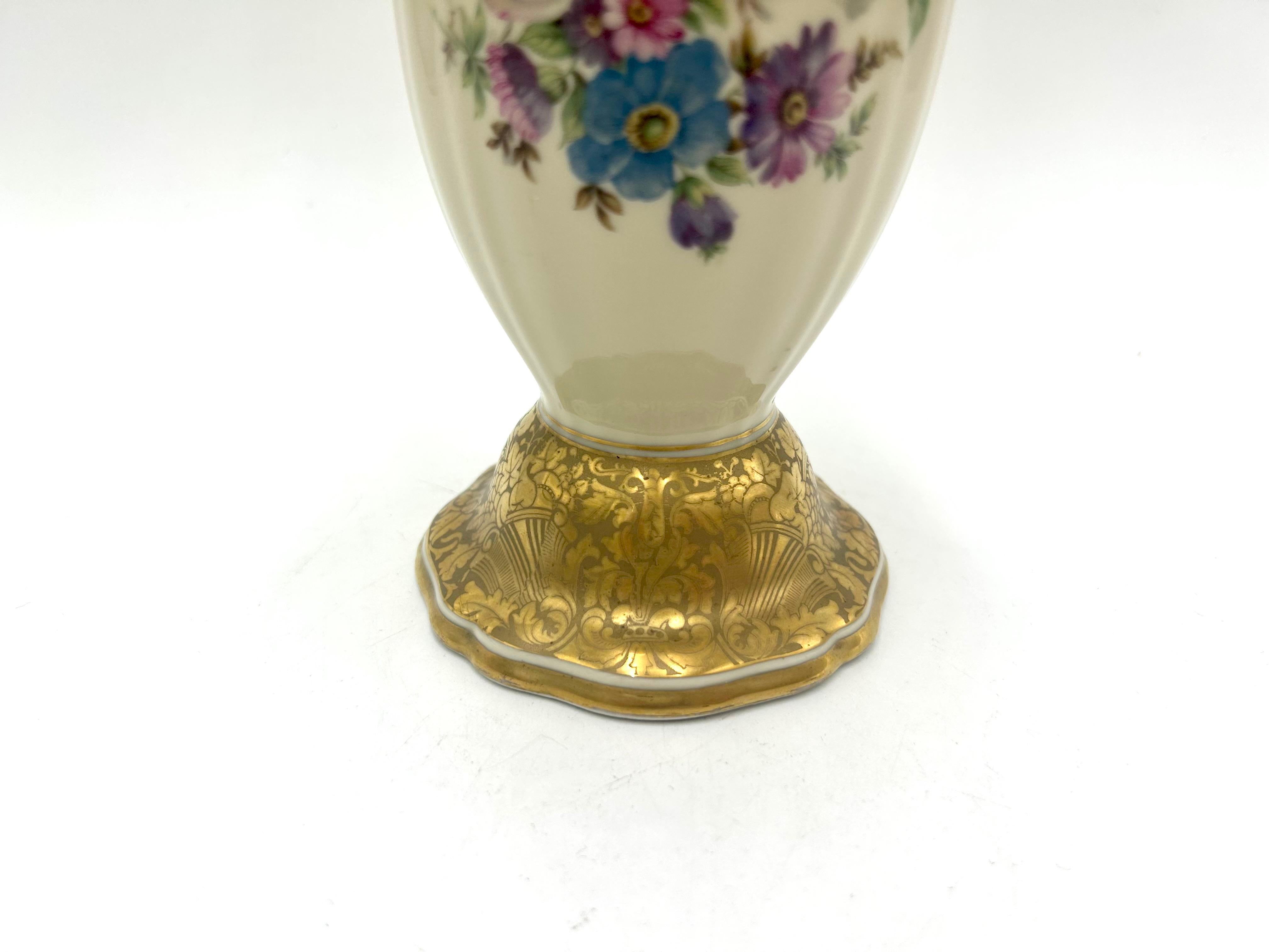 Chippendale Porcelain Vase, Rosenthal, Germany, 1942 2