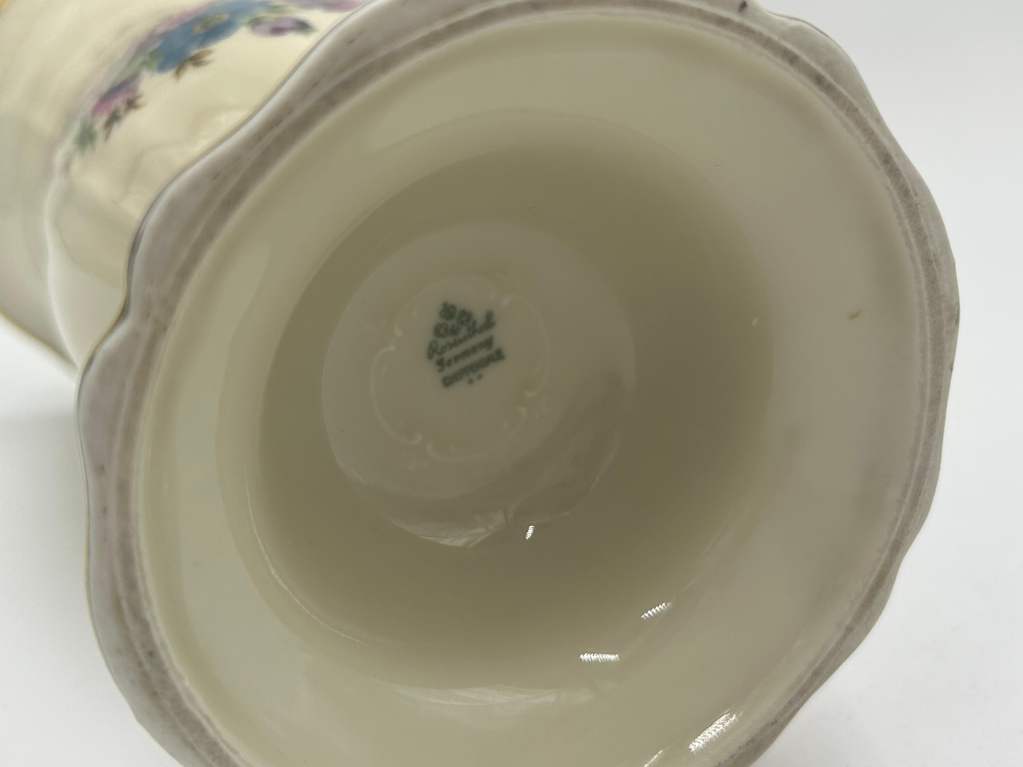 Chippendale Porcelain Vase, Rosenthal, Germany, 1942 5