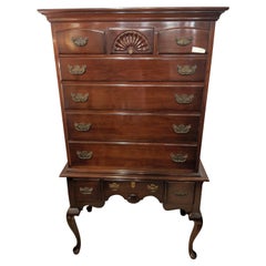 Chippendale Queen Anne Two-Piece Chest on Chest by Monitor Furniture Company