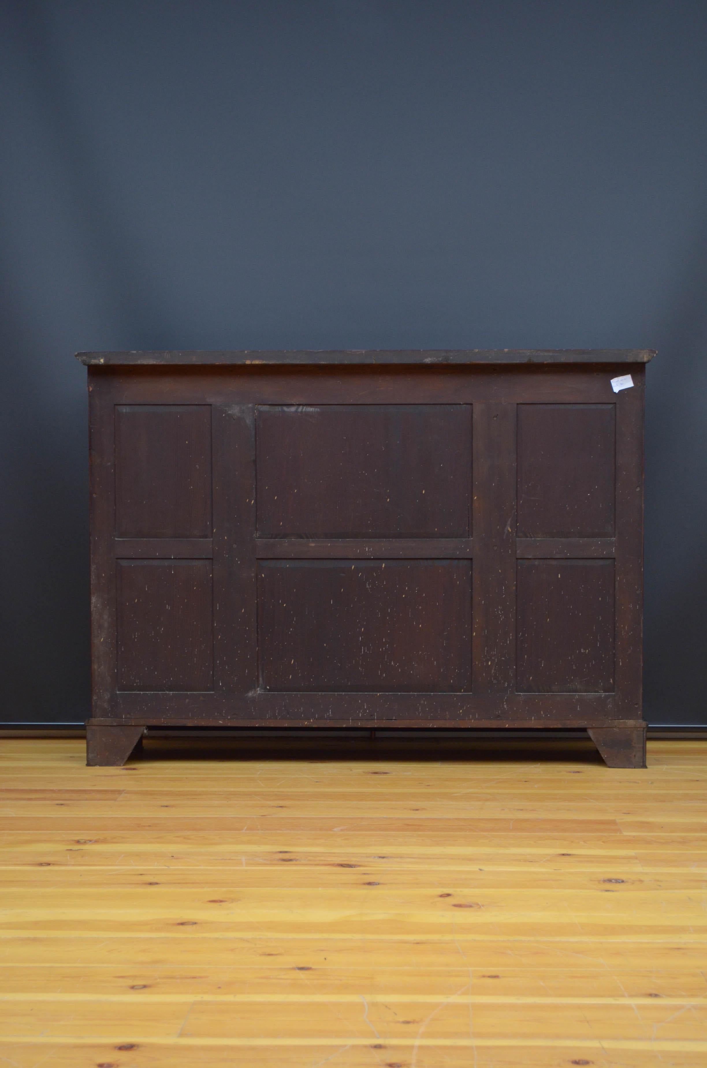 Chippendale Revival Mahogany Open Bookcase 11