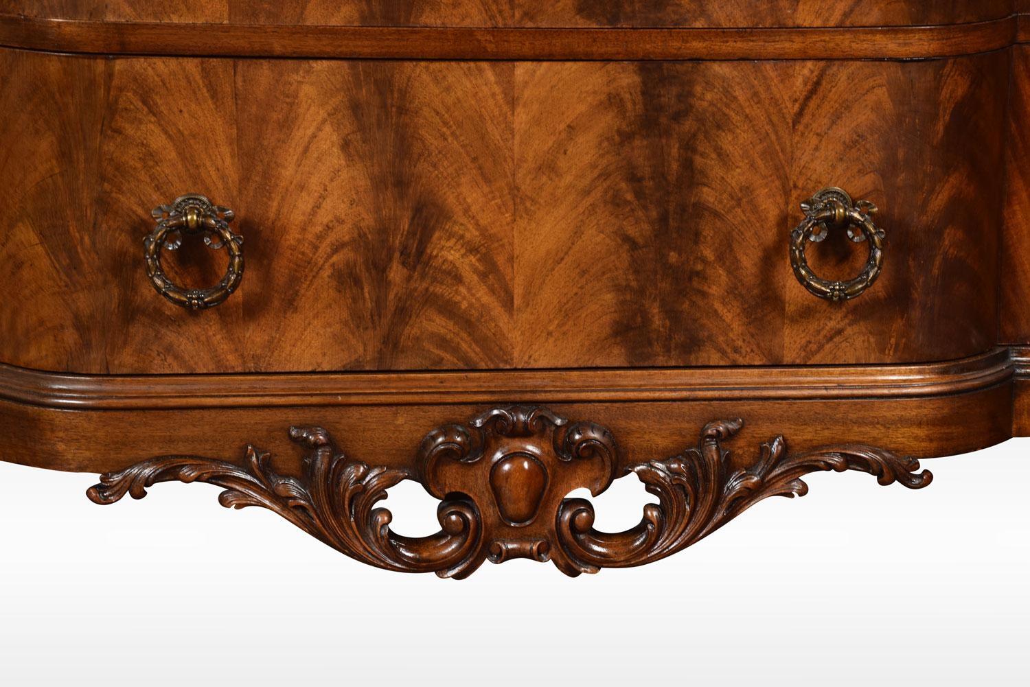 Chippendale Revival Mahogany Sideboard 1