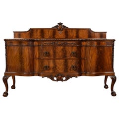 Chippendale Revival Mahogany Sideboard