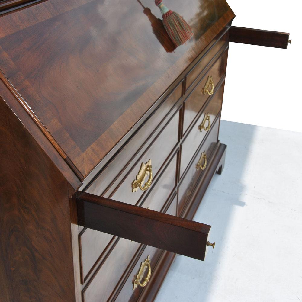 Chippendale Secretary Desk by Century Furniture for British National Trust In Good Condition In Pasadena, TX