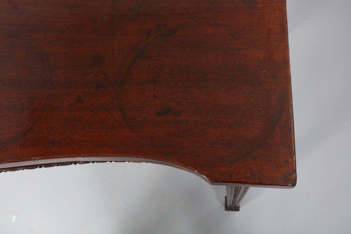 Hand-Carved Chippendale Serving Table For Sale