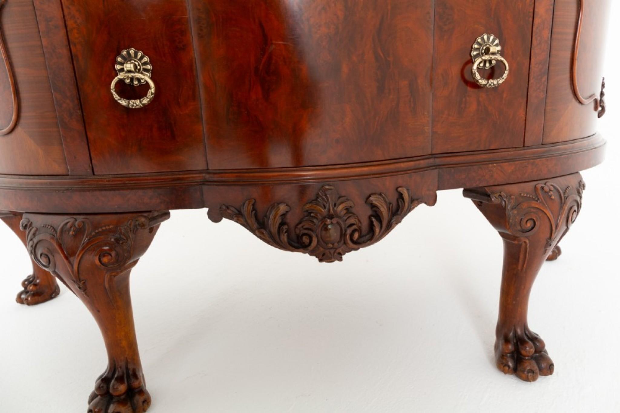 Mobile laterale Chippendale Cassapanca in mogano 1900 in vendita 10