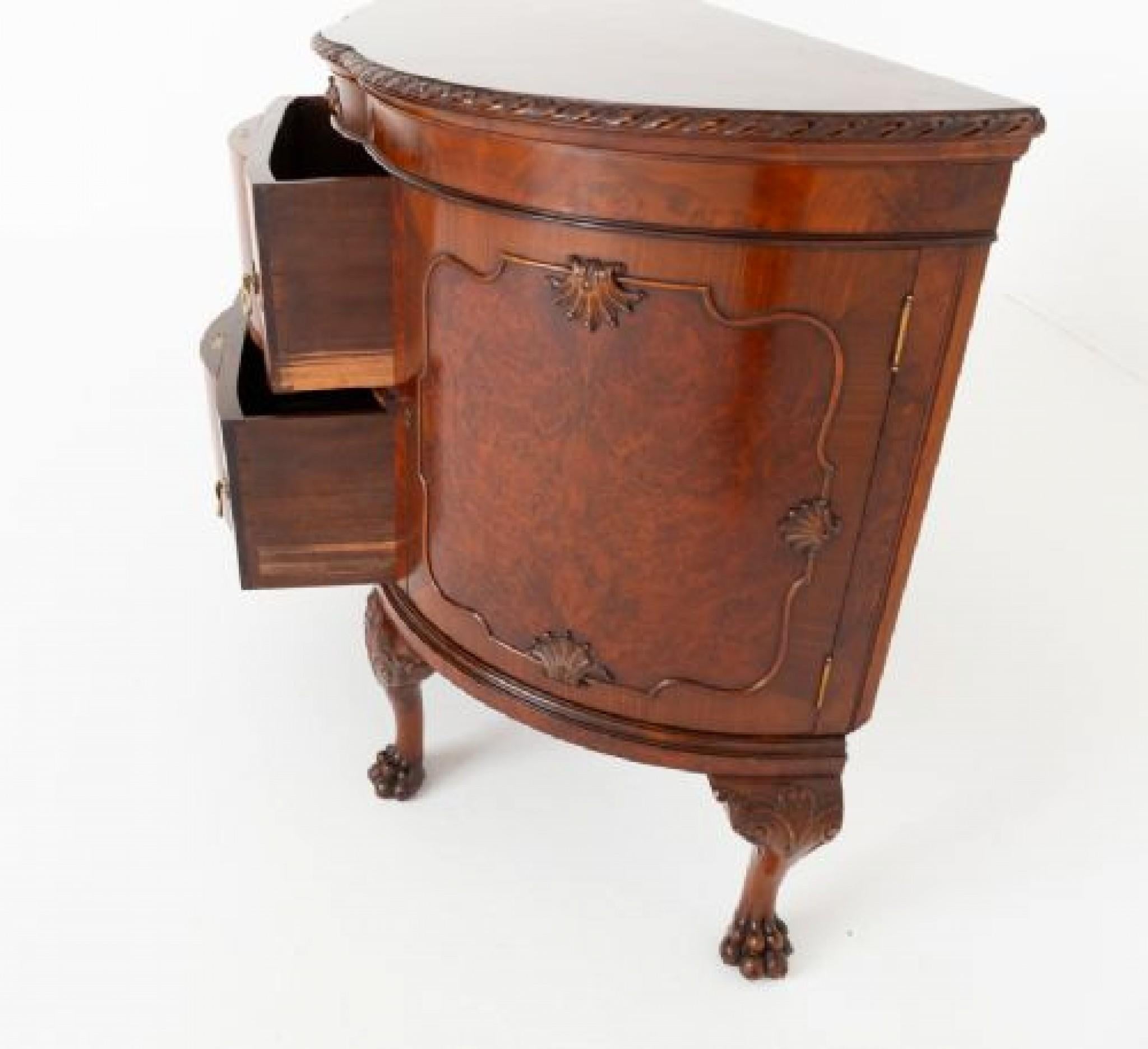 Mobile laterale Chippendale Cassapanca in mogano 1900 in vendita 1