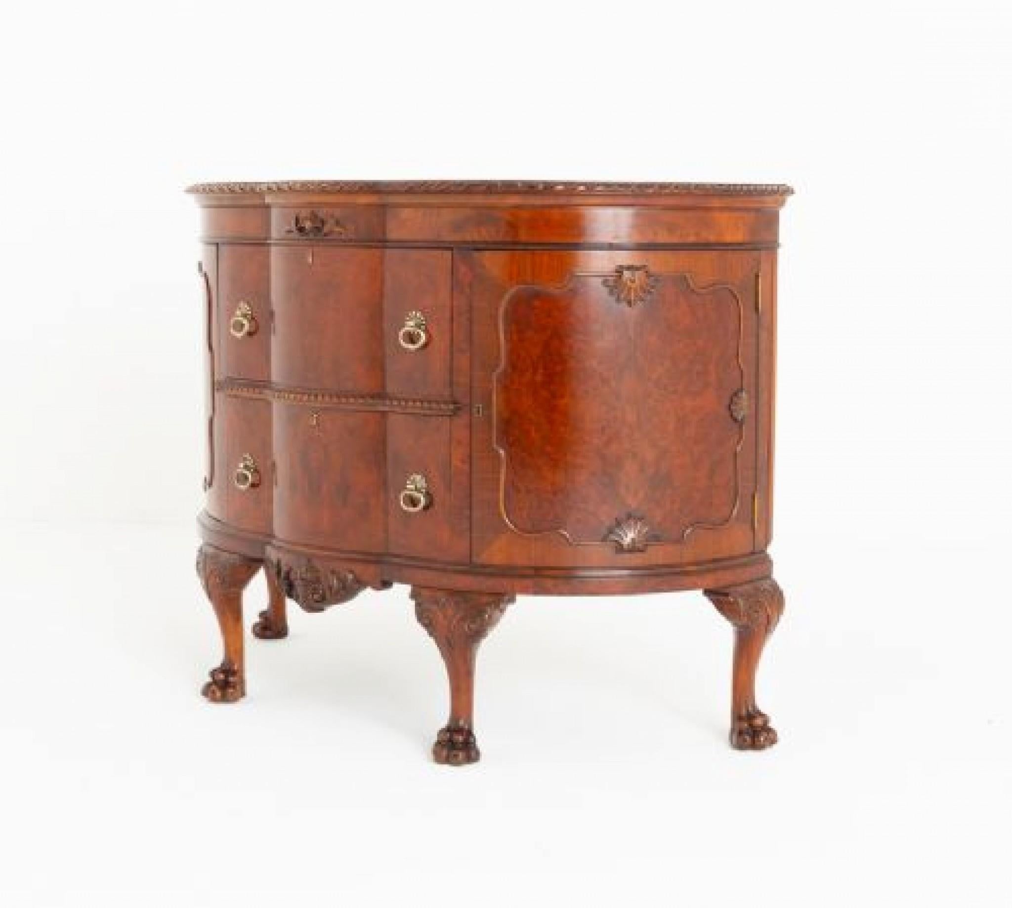 Mobile laterale Chippendale Cassapanca in mogano 1900 in vendita 4