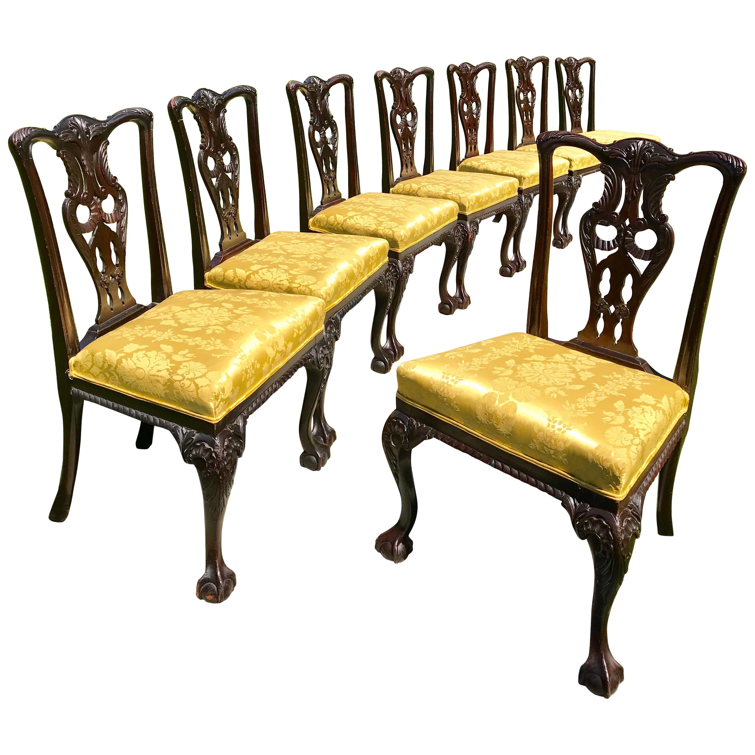  Chippendale Side Chairs