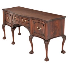 Chippendale Sideboard Mahogany Buffet Ball and Claw
