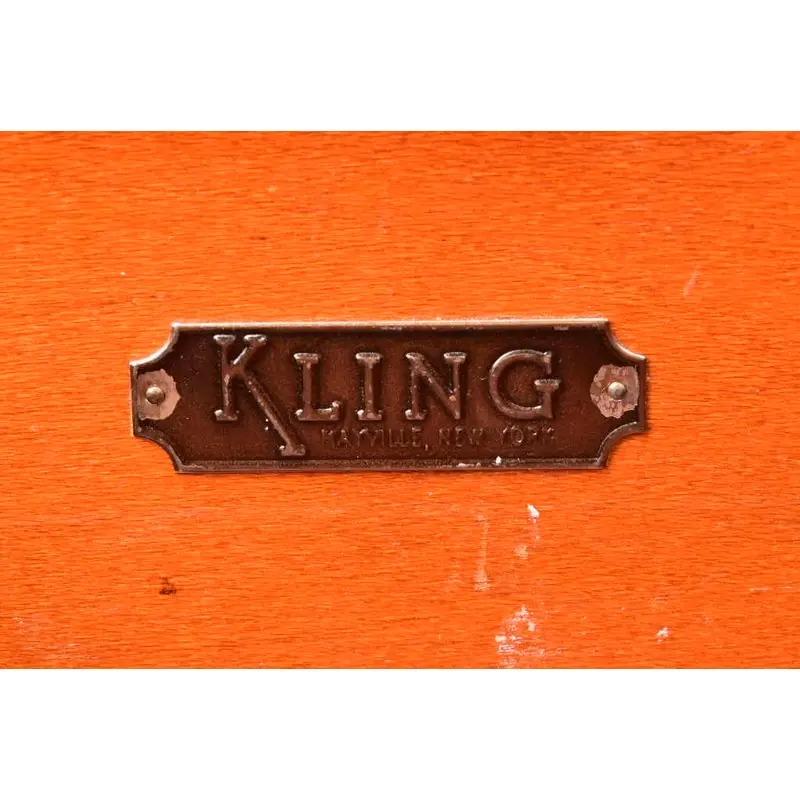Chippendale Kommode aus massivem Mahagoni von Kling im Angebot 3