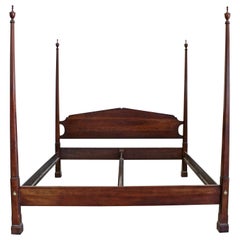Chippendale Statton Old Towne Cherry 4-Poster King Size Bed Frame
