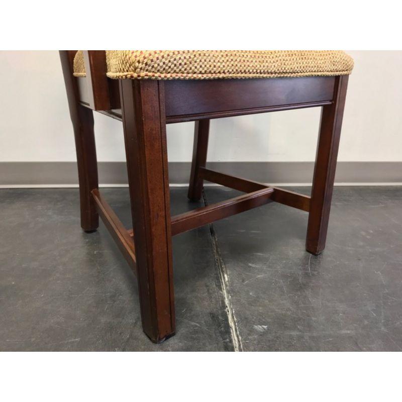 Chippendale Straight Leg Maple Dining  Armchairs by CRESENT - Pair 2