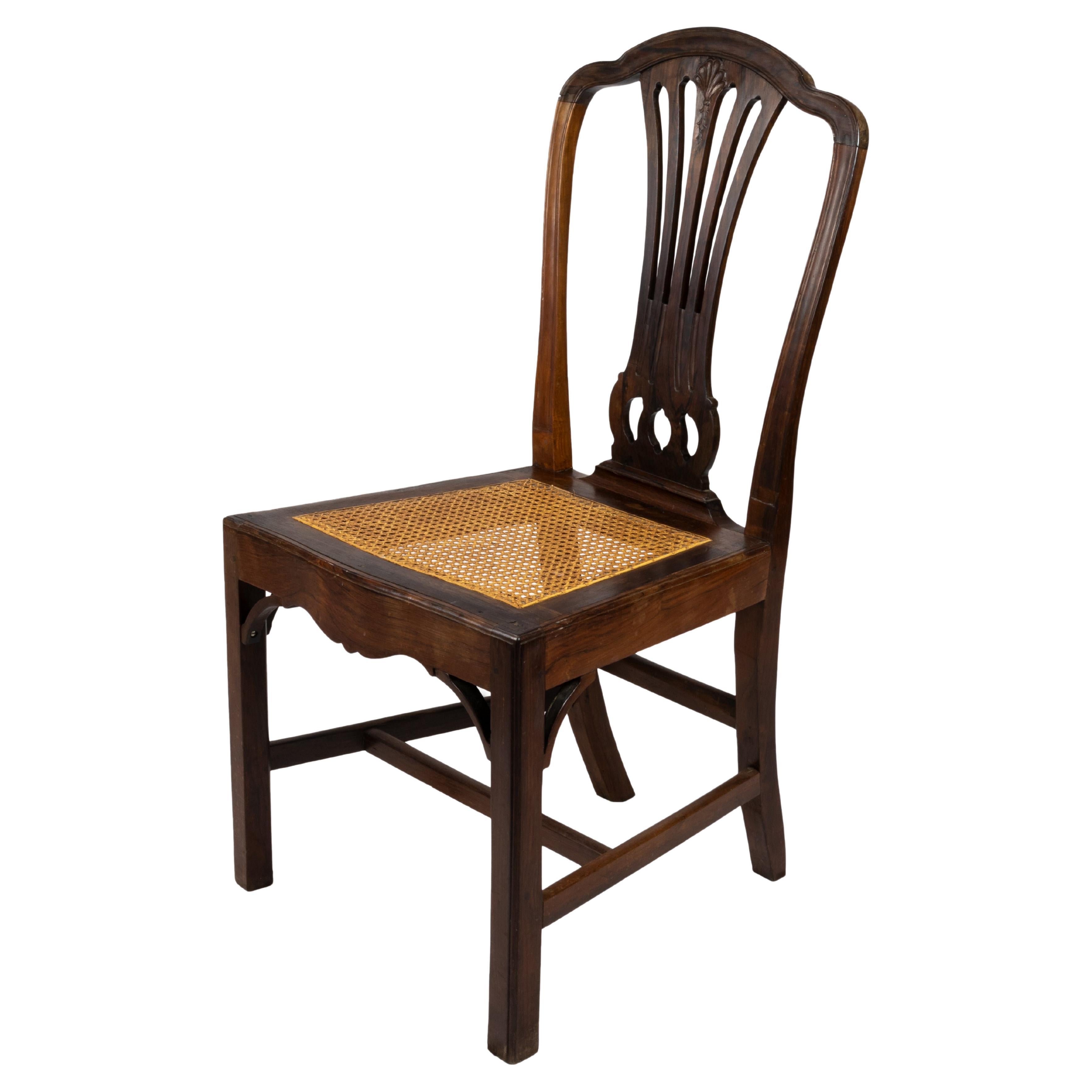 Chippendale Style Amphora Chair, 19th Century