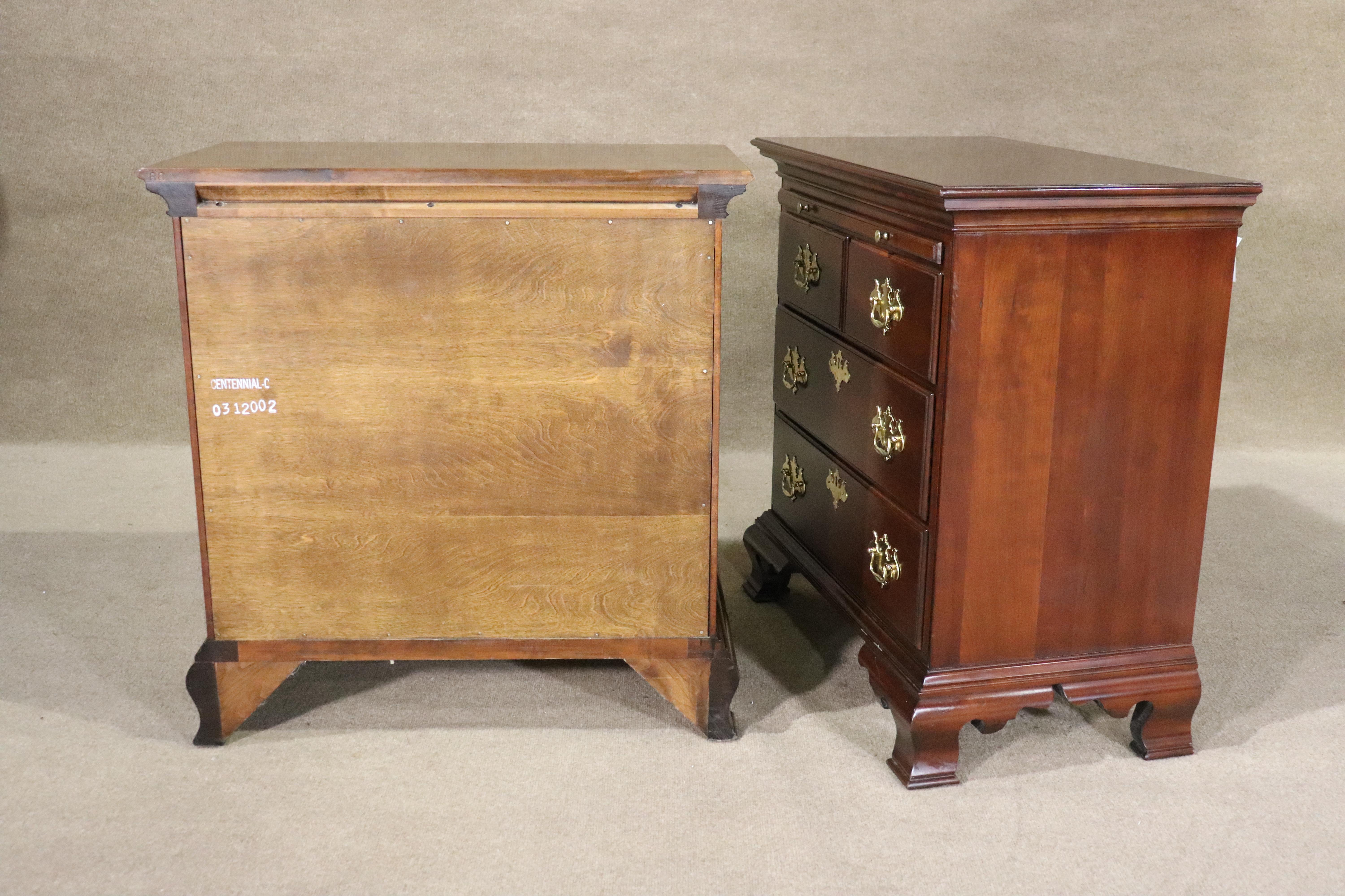 Chippendale Style Bedside Chests For Sale 7